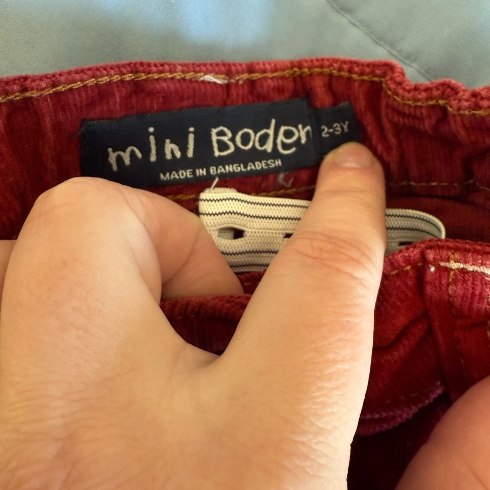 Mini Boden 2/3T corduroy skirt - Picture 4 of 5